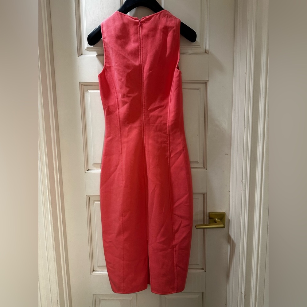 Michael Kors COLLECTIONCoral midi dress
